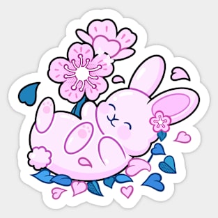 Sakura bunny Sticker